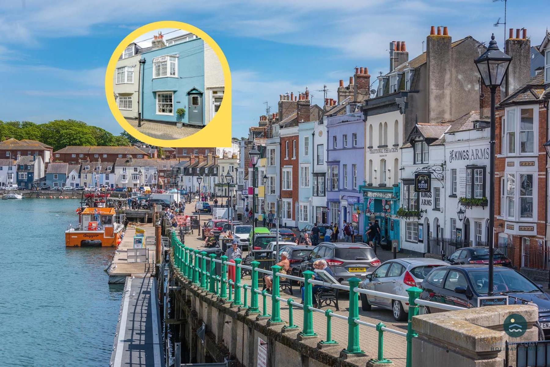 Cobb Cottage - Harbourside Permit Parking Weymouth Exterior photo